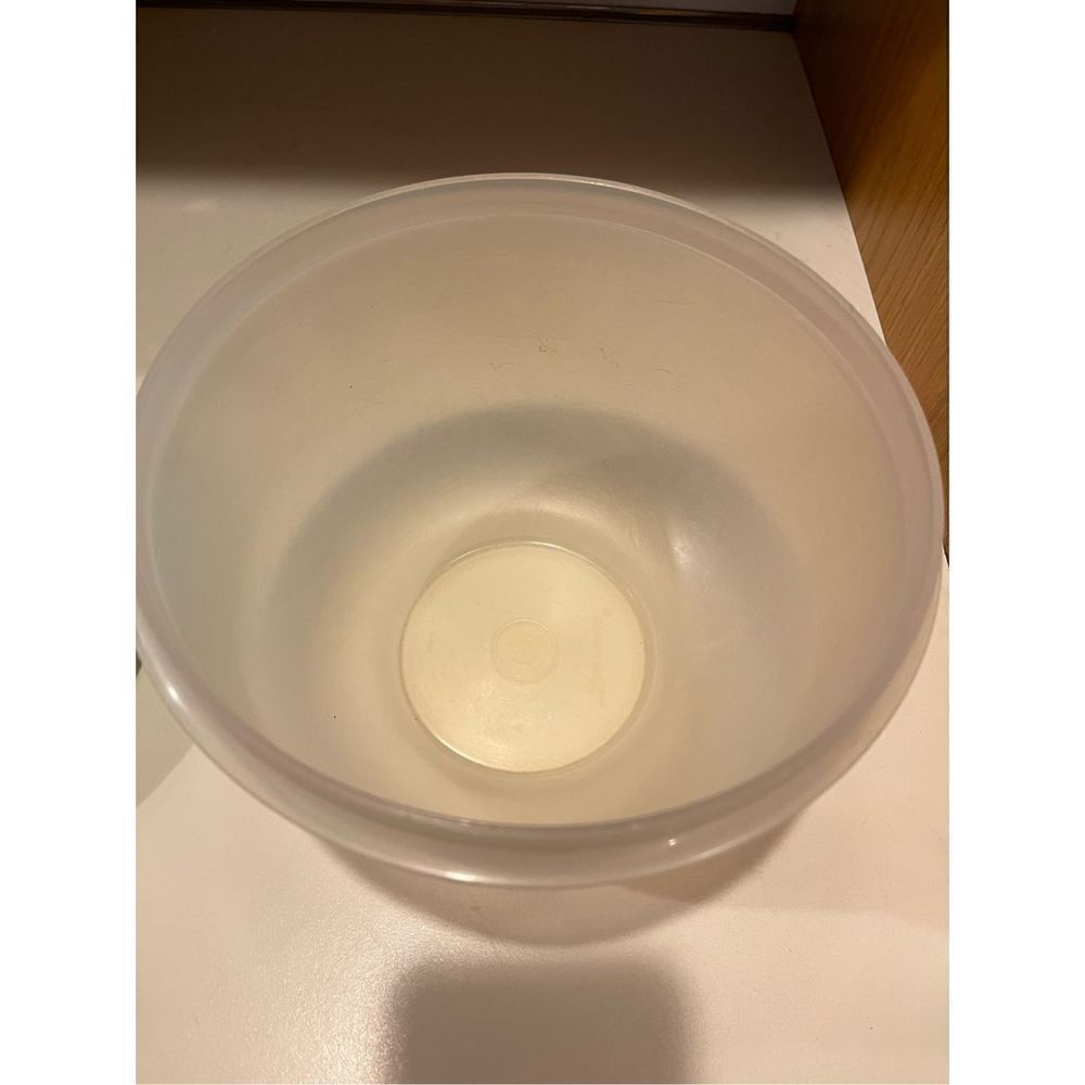 Vintage Tupperware Lettuce Keeper Produce Storage Container Mint Green - Picture 4 of 8